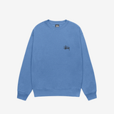 Stüssy Basic Sweatshirt Lyseblå