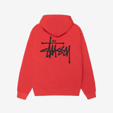 Stüssy Basic Zip Hoodie Cayenne