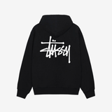 Stüssy Basic Hoodie Sort