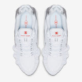 Nike Shox TL White Metallic Silver Max Orange