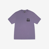 Stüssy Dice Tee Pigment Dyed Grape