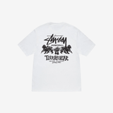 Stüssy Tough Gear International Tee Hvid