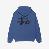 Stüssy Basic Hoodie Blå