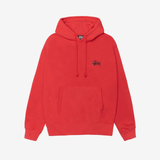 Stüssy Basic Hoodie Cayenne