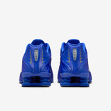 Nike Shox R4 Racer Blue Metallic Silver