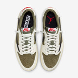 Air Jordan 1 Low Retro x Travis Scott Medium Olive