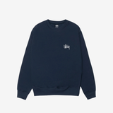 Stüssy Basic Sweatshirt Navy