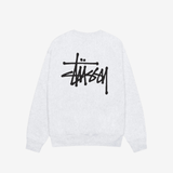 Stüssy Basic Sweatshirt Grå