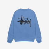 Stüssy Basic Sweatshirt Lyseblå