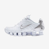 Nike Shox TL White Metallic Silver Max Orange